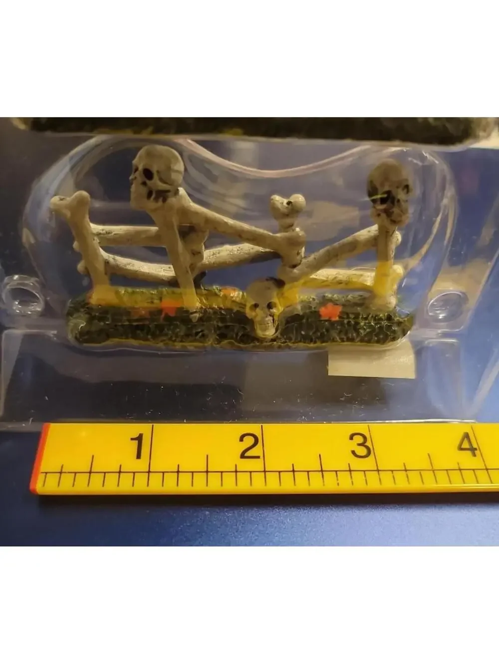 Lemax #54334 Spooky Town Bone Mini Fence Set of 3 (1 PK) Halloween Decor